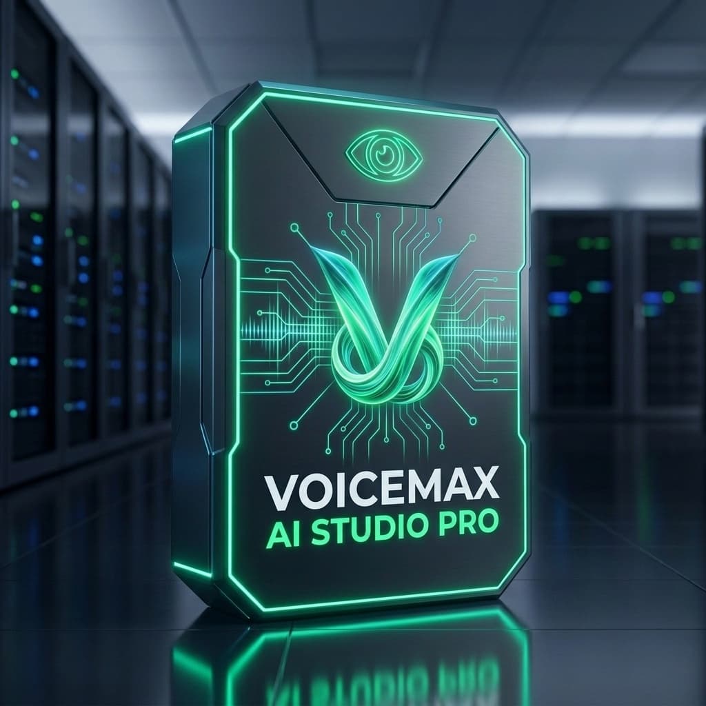 Hộp phần mềm VoiceMax AI — Tạo Giọng Đọc AI