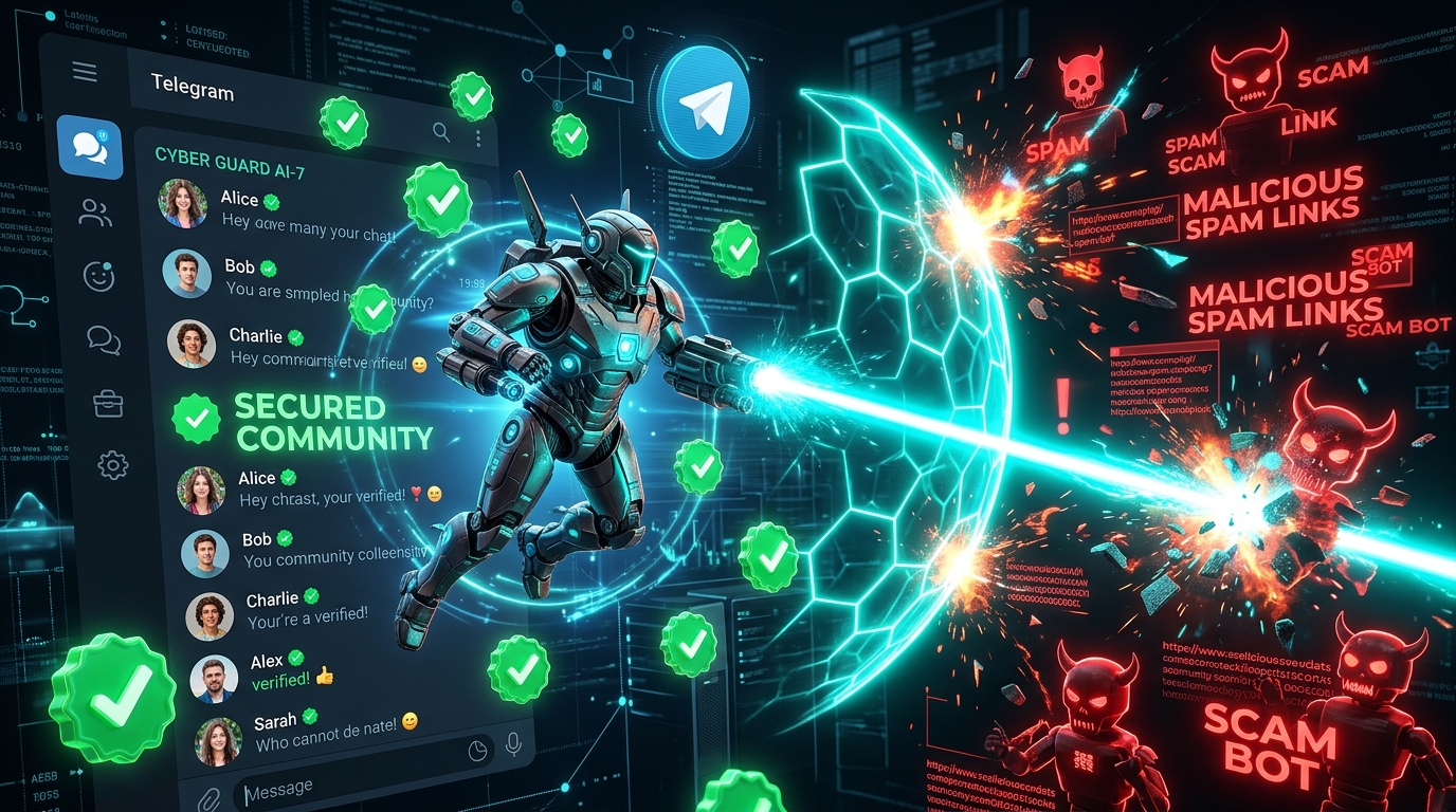 Bí Quyết Quản Trị Group Telegram & Zalo Bằng AI Bot: Tự Động Lọc Link Rác, Chào Mừng Thành Viên