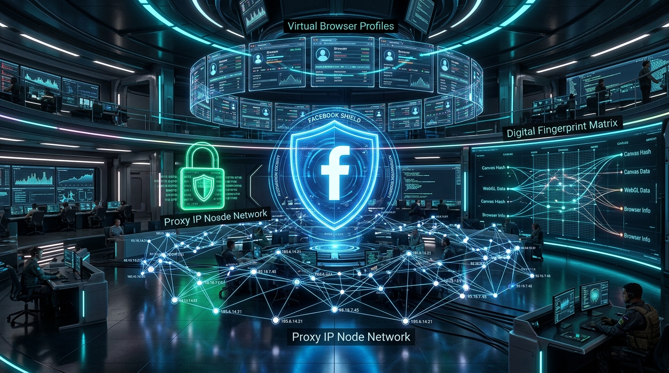 Kỹ Thuật Nuôi Dàn Nick Facebook Bằng Phần Mềm Portable: Kết Hợp Proxy & Anti-Fingerprint Chống Checkpoint 100%