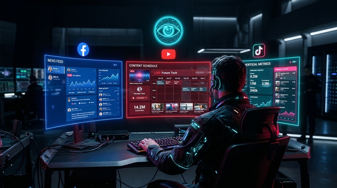 Tổng Quan Bộ 3 Phần Mềm Tự Động Hóa Đa Kênh Chủ Lực: Facebook Automation Pro, YouTube Automation Pro & TikTok Automation Pro